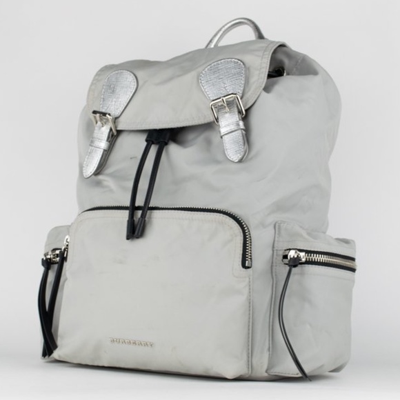 Burberry Technical Nylon Large Rucksack Backpack - Picture 2 of 14